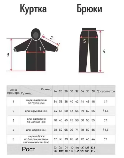 Костюм подростковый демисезонный Кенгуру